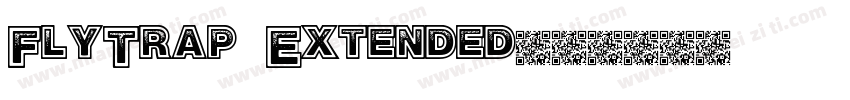 FlyTrap Extended字体转换